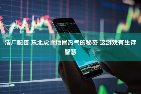 浩广配资 东北虎雪地冒热气的秘密 这游戏有生存智慧